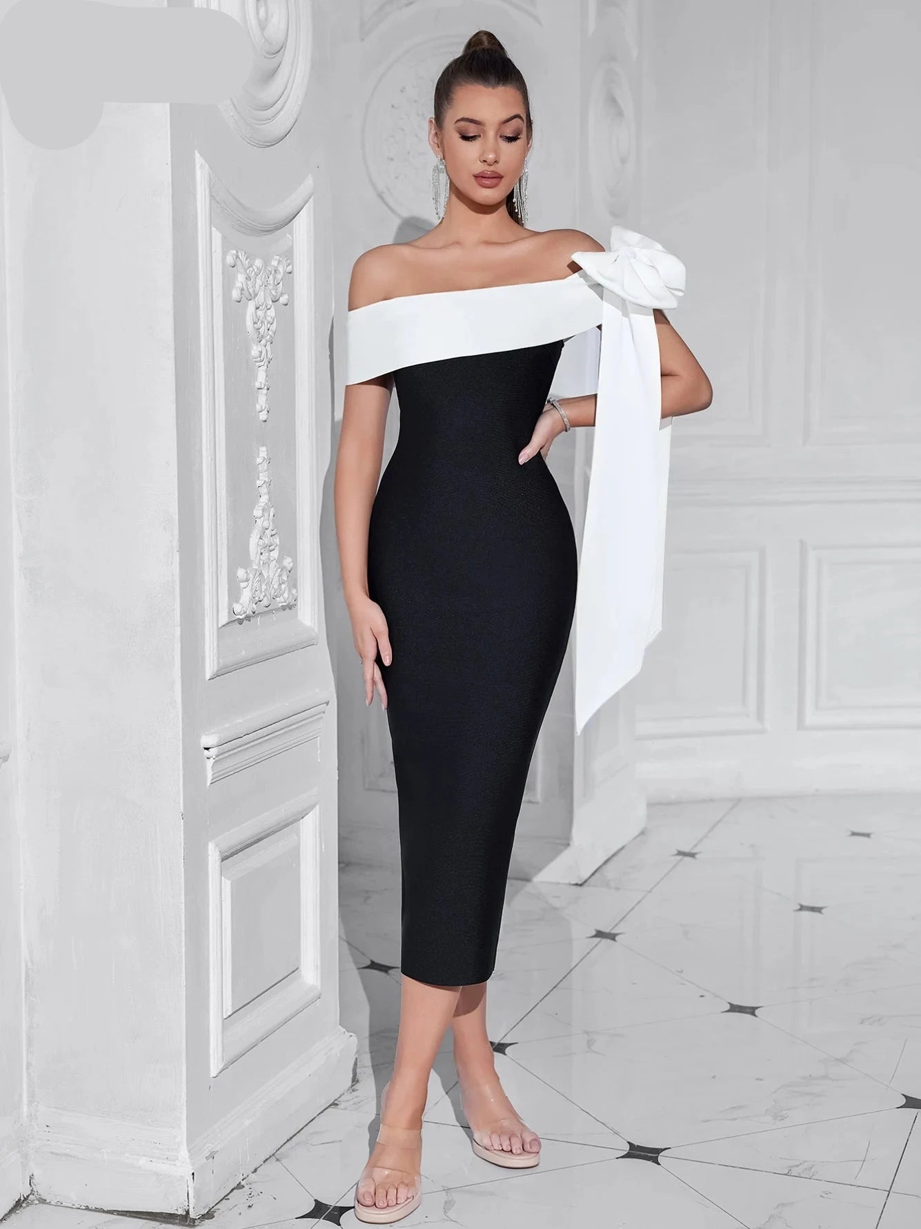 Bow Bandage Dress
