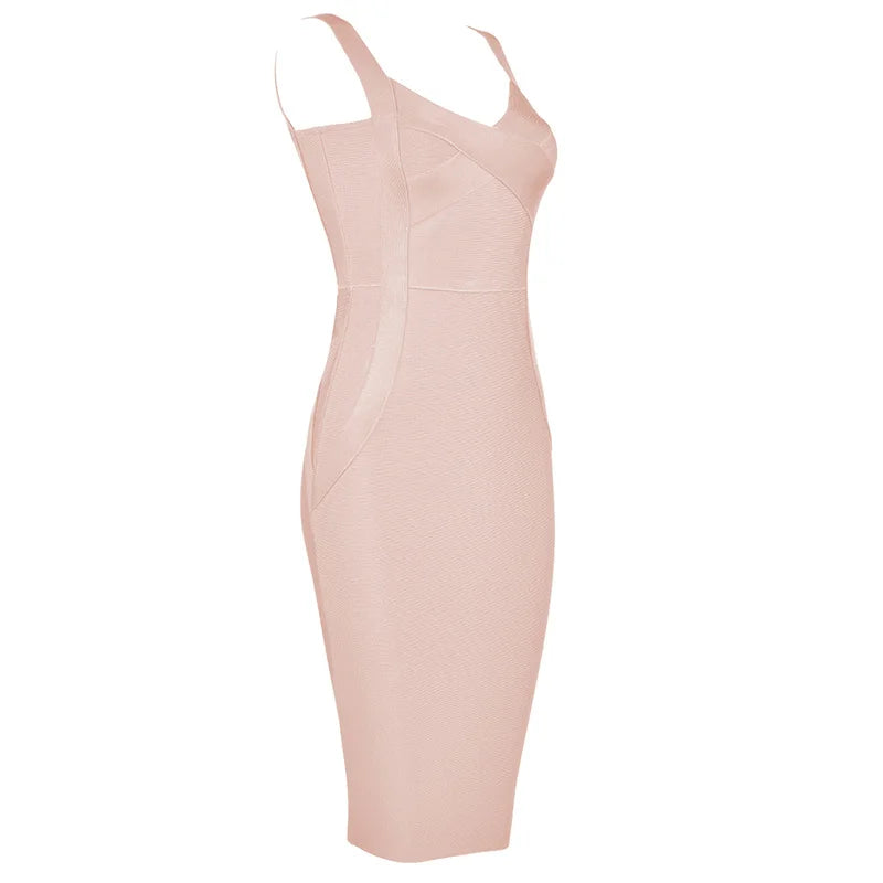 Rayon Bandage Dress Celebrity