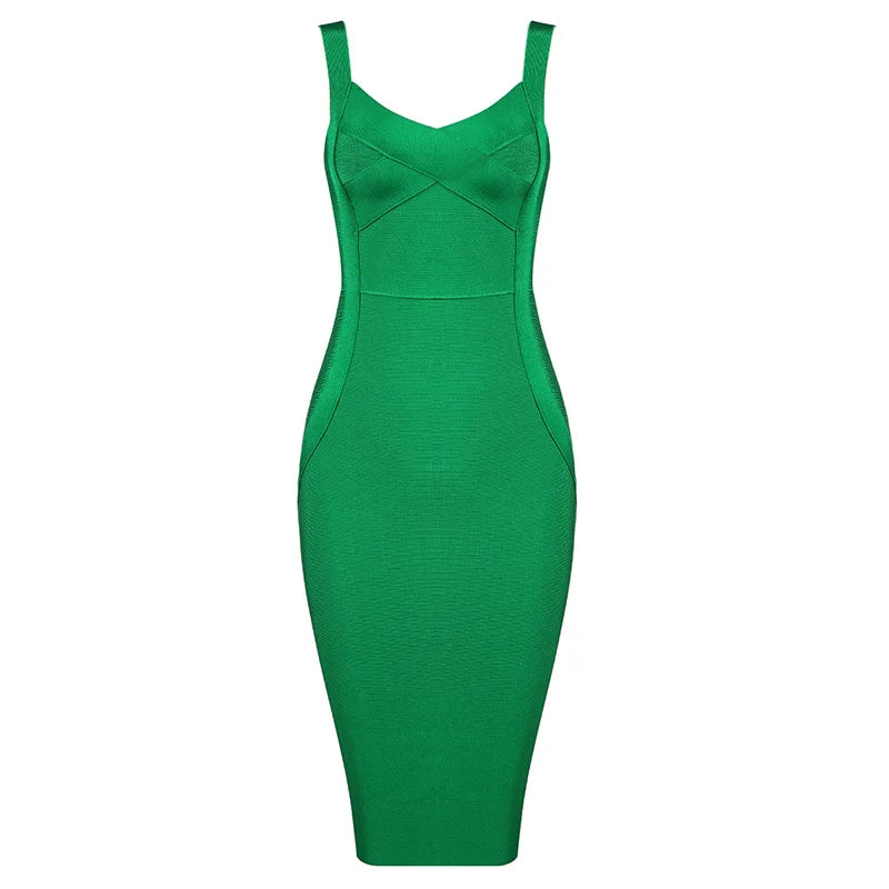 Rayon Bandage Dress Celebrity