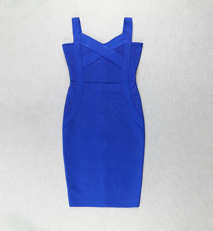Rayon Bandage Dress Celebrity