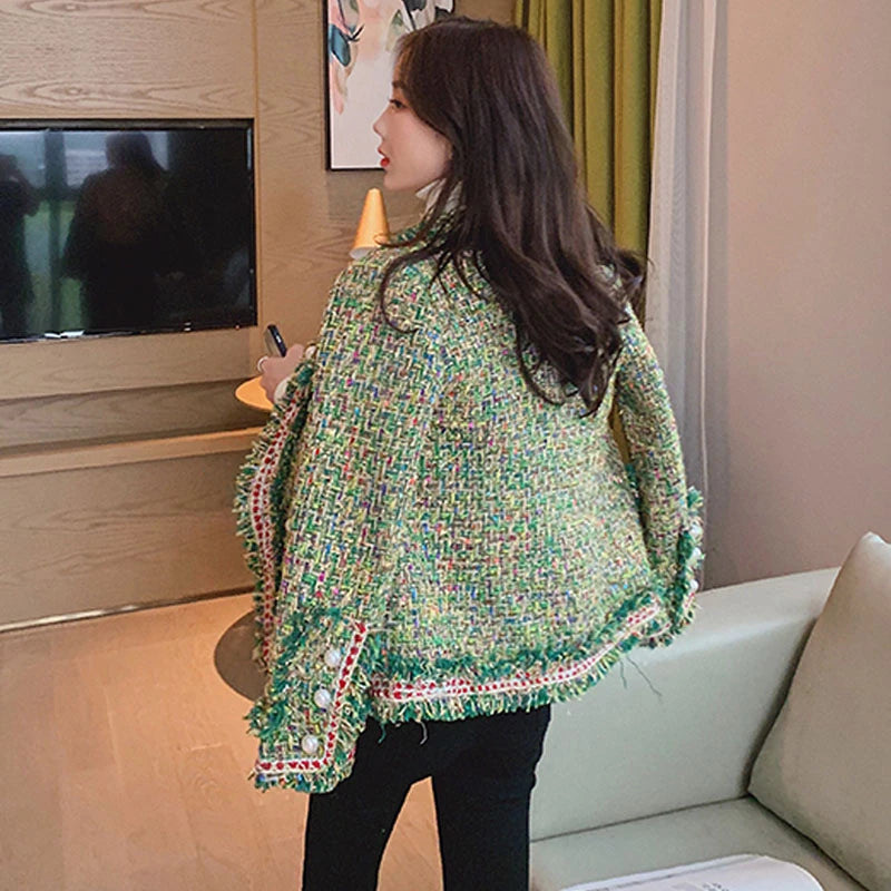 New High Quality Designer Women Tweed