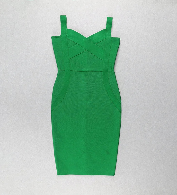 Rayon Bandage Dress Celebrity
