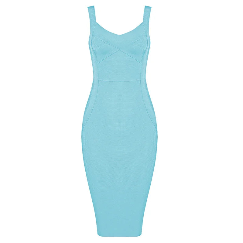 Rayon Bandage Dress Celebrity