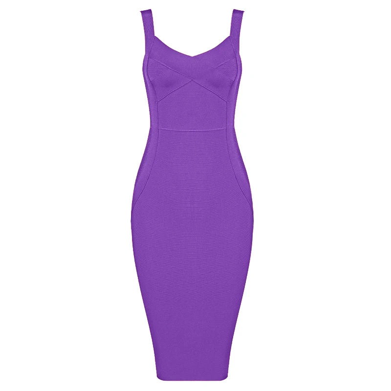 Rayon Bandage Dress Celebrity