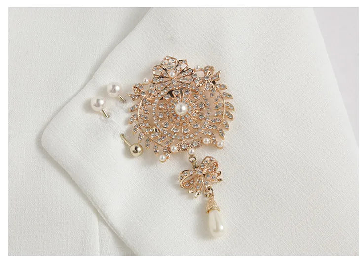 Pearls Beading Batwing Sleeve Cloak