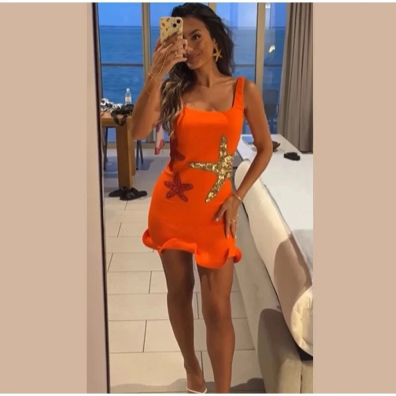 Sequins Casual Dress