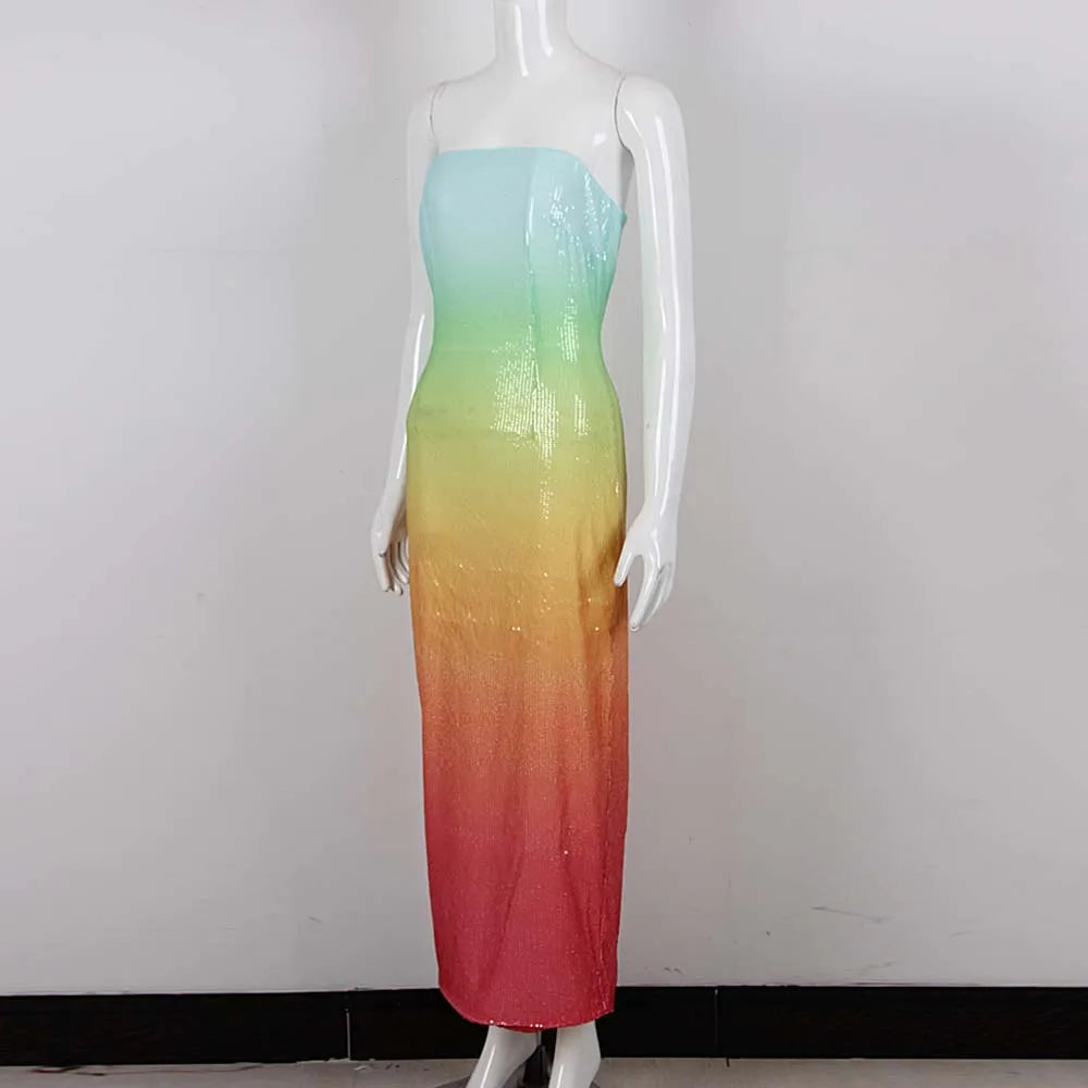 New Fashion Sequins Sexy Sleeveless