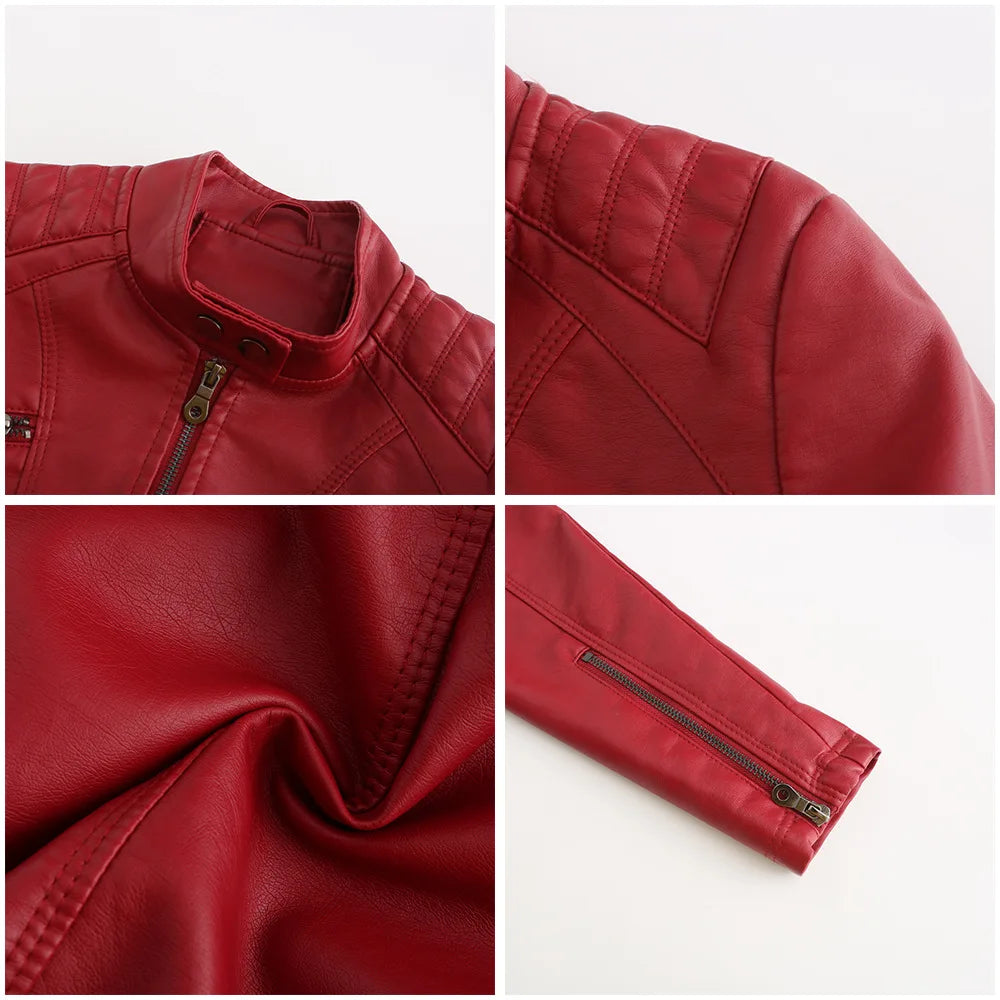 Leather Jacket Women 2024