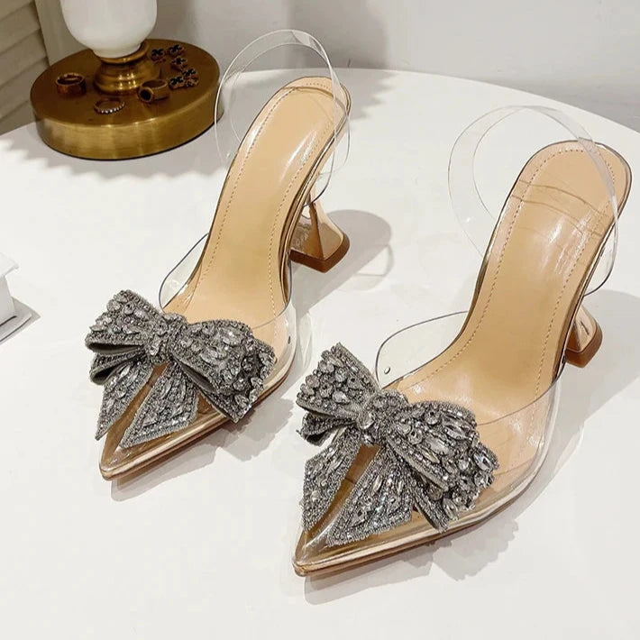 2024 Sexy High Heel Ankle Slingbacks