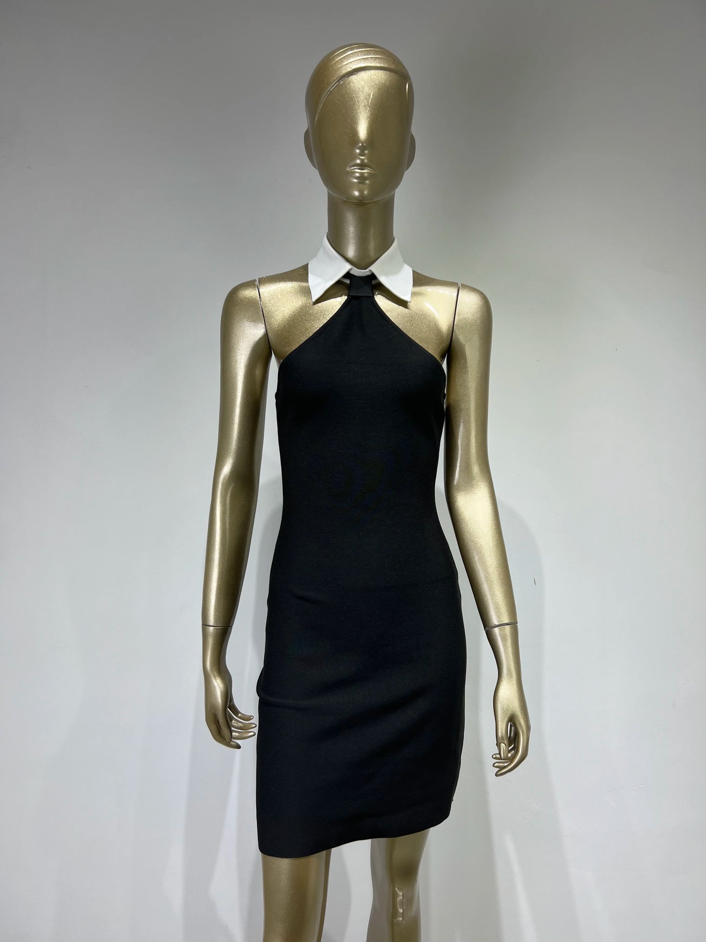 Sexy Patchwork Backless