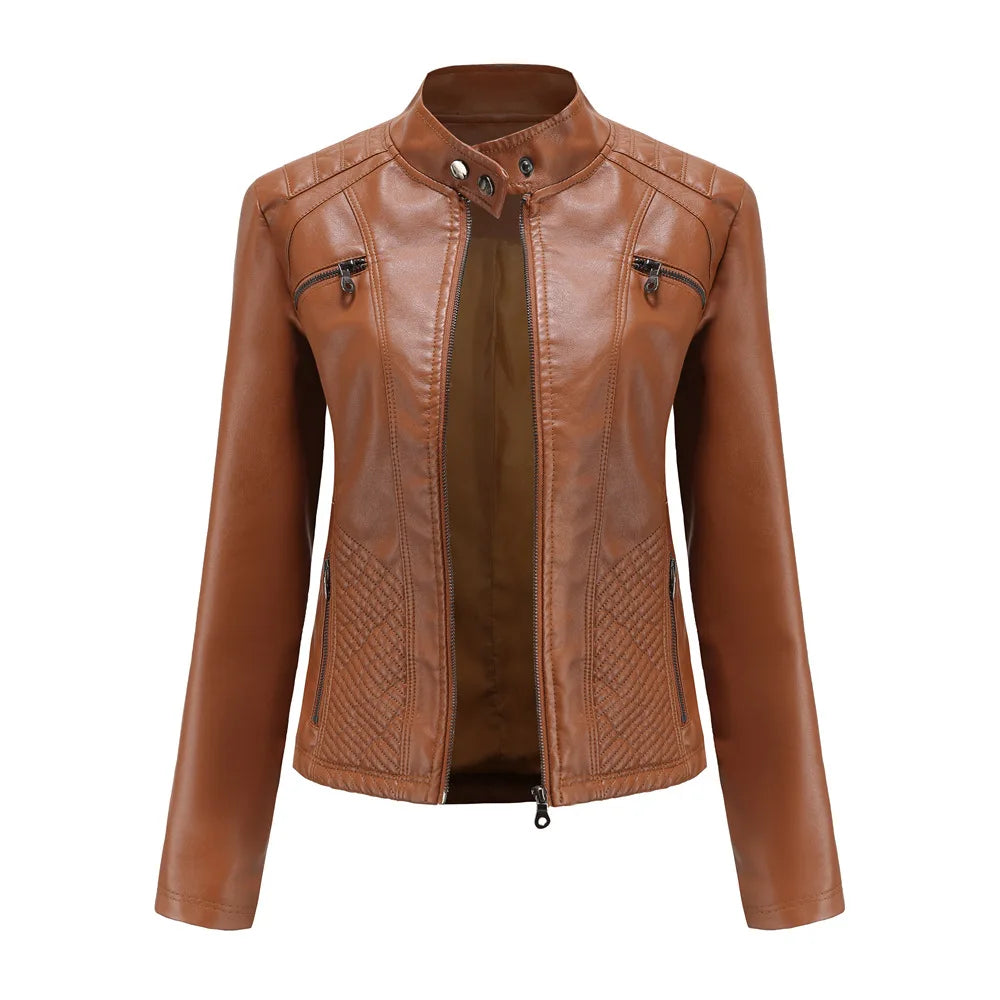 Leather Jacket Women 2024