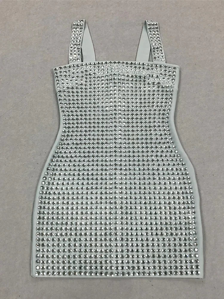 Celebrity Sexy Tank Backless Diamonds