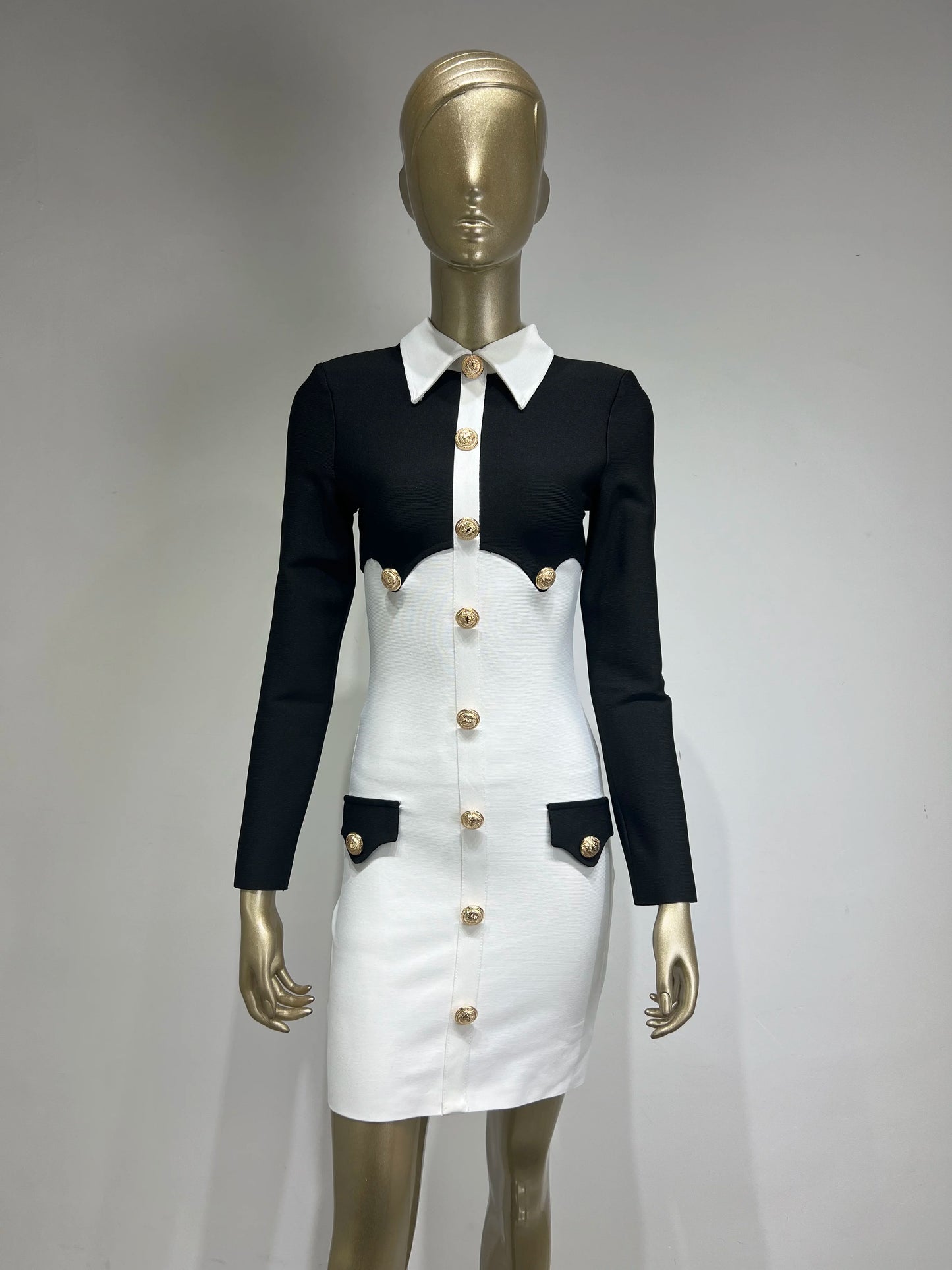 Celebrity Sexy Long Patchwork