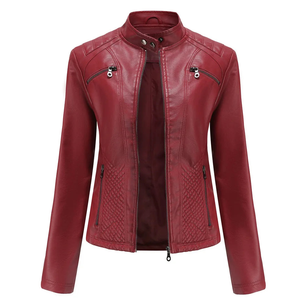 Leather Jacket Women 2024