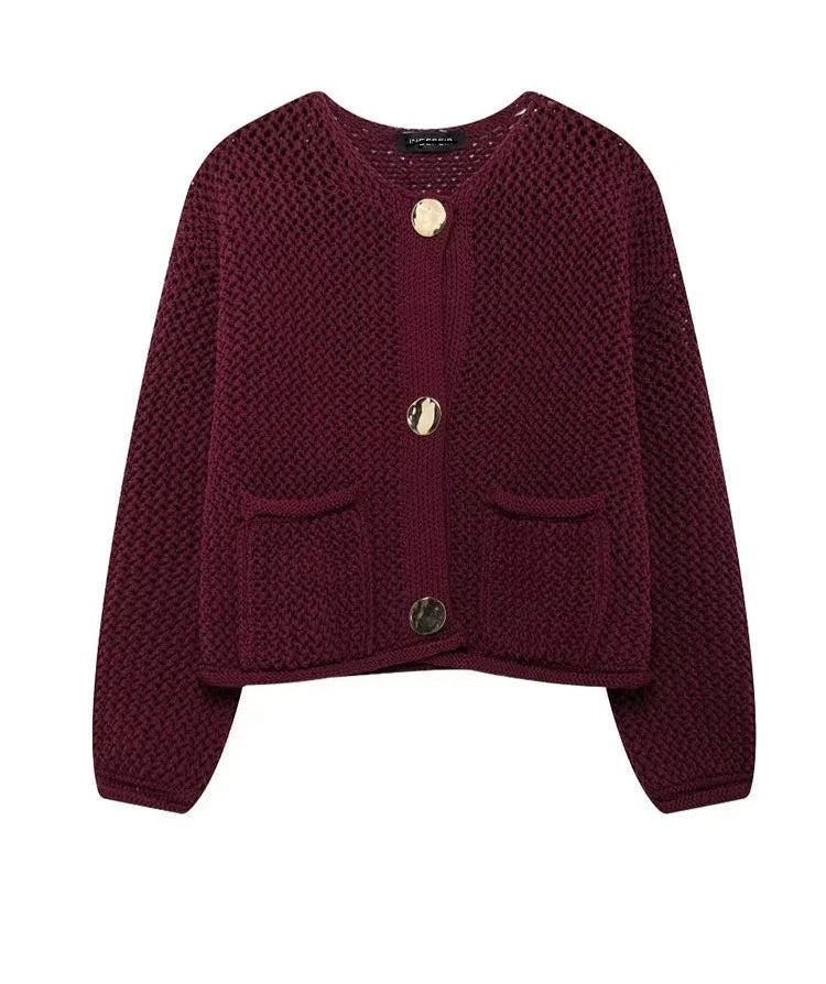 2025 Female Casual Cardigan Sweater