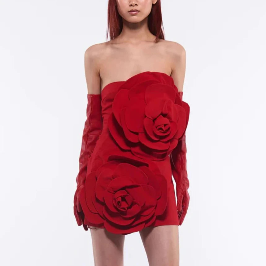 2024 New Sexy Flower Bodycon