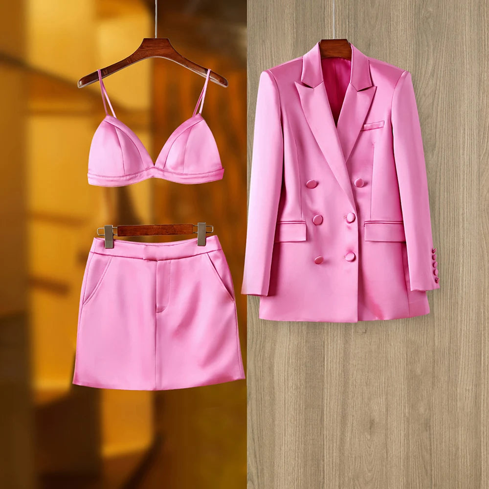 Good Quality Satin Suit