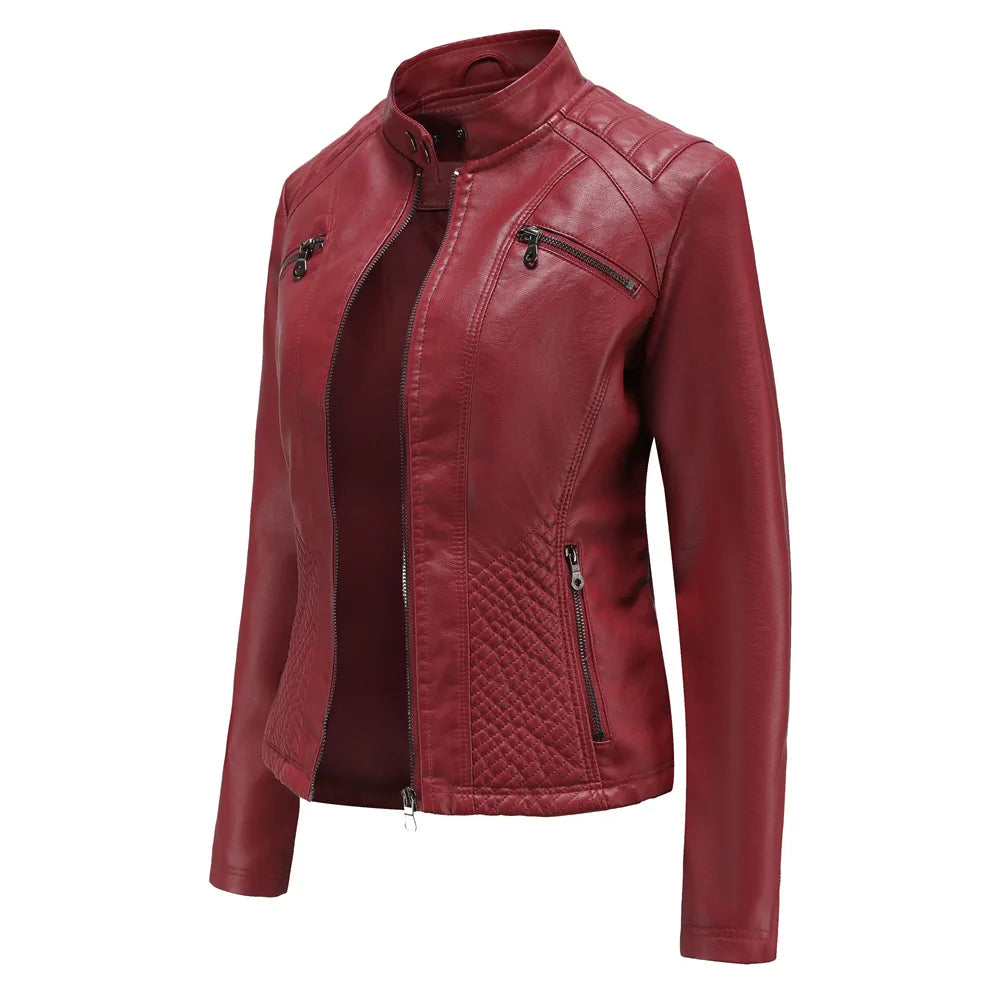 Leather Jacket Women 2024