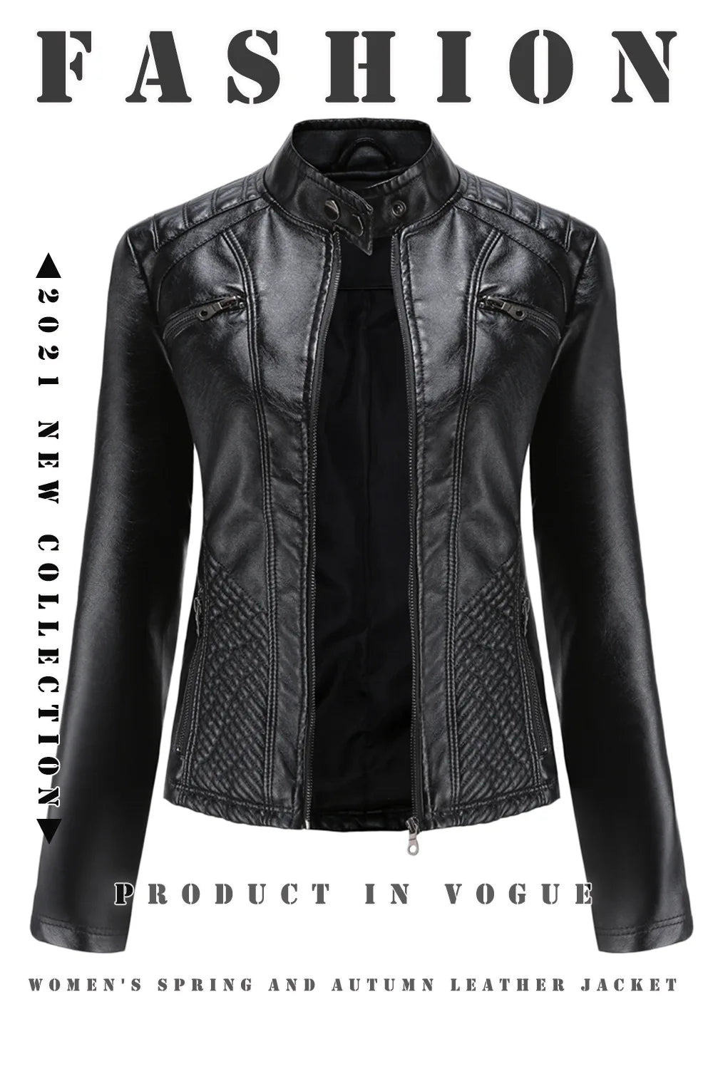 Leather Jacket Women 2024