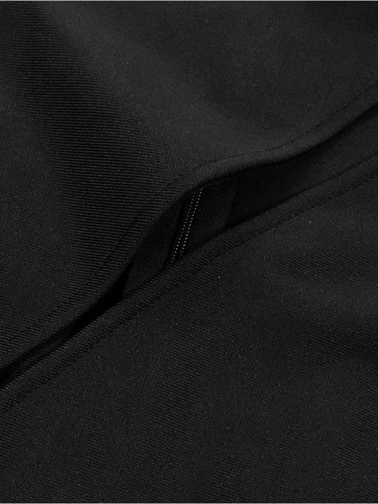 Sexy Long Sleeve Cut Out Black