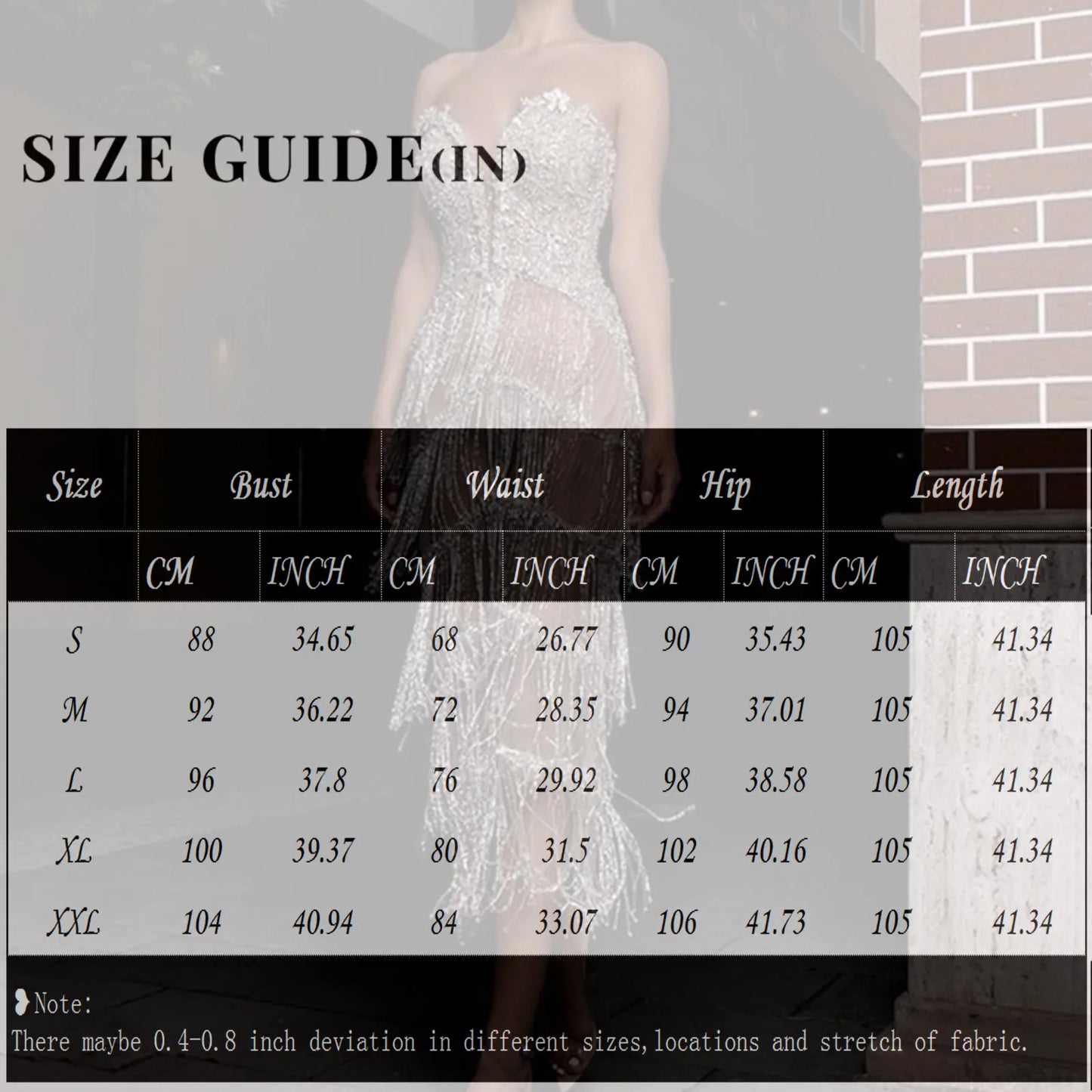 2024 Sexy Sequins Deep V Neck Tassel