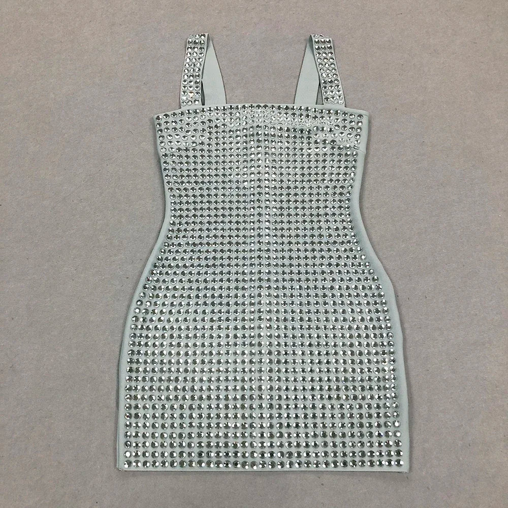 Celebrity Sexy Tank Backless Diamonds