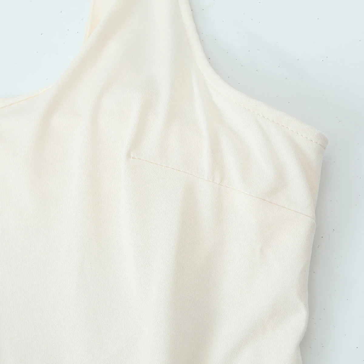 Camisole Skirt with Pleated Slim Fit