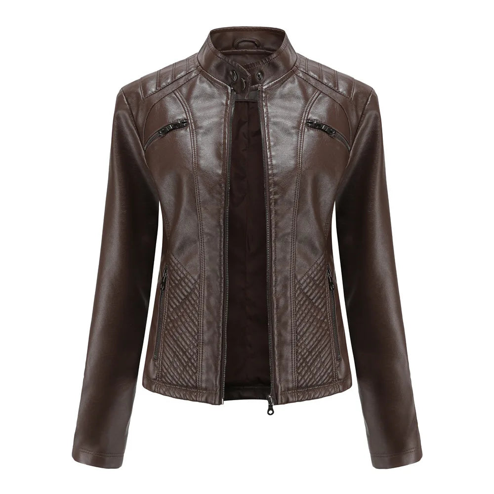 Leather Jacket Women 2024