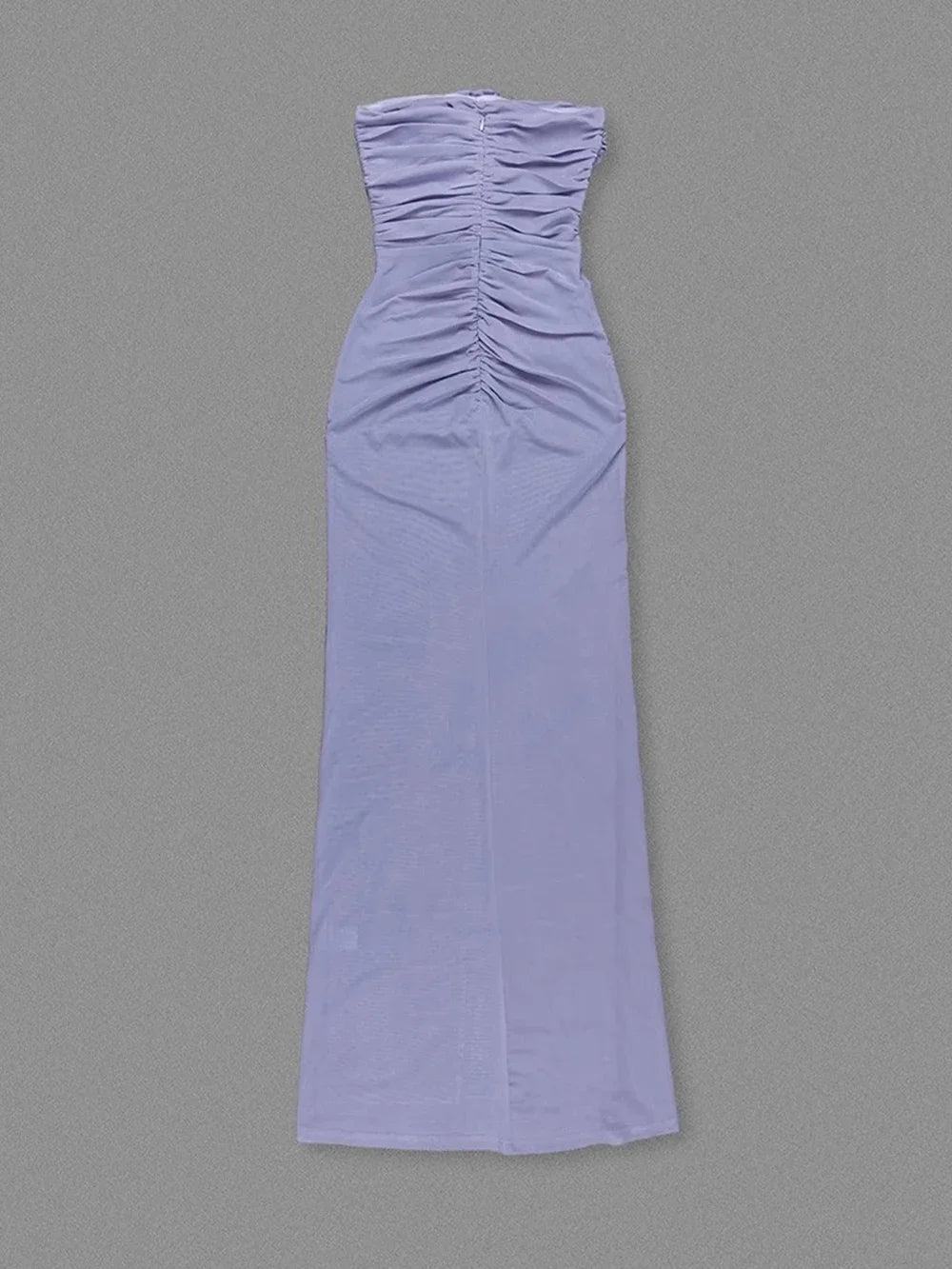 3D Flower Hollow Out Long Dress
