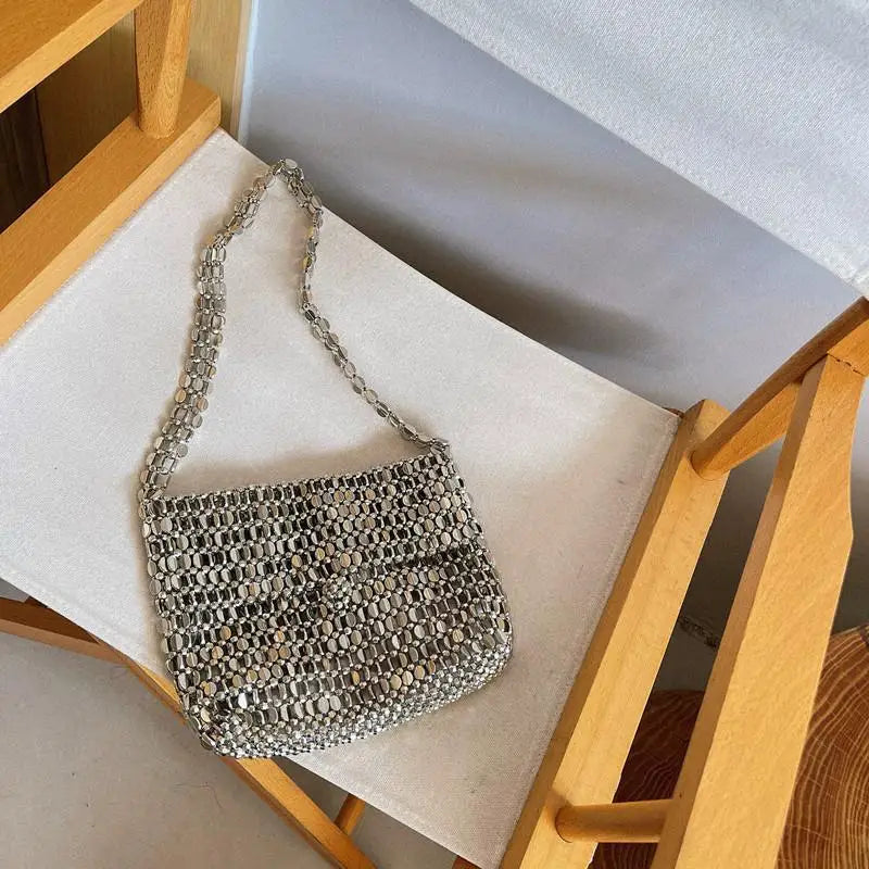 Luxury Metal Sequins Chain