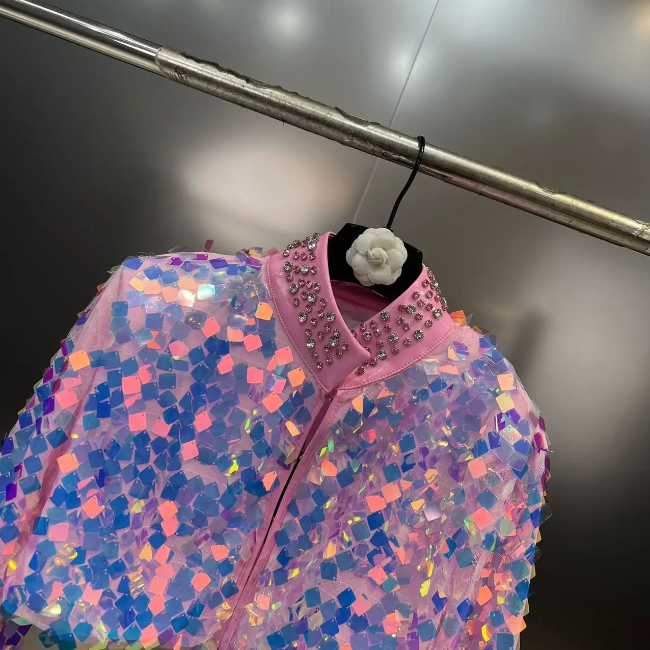Spring Autumn Women Stand Collar