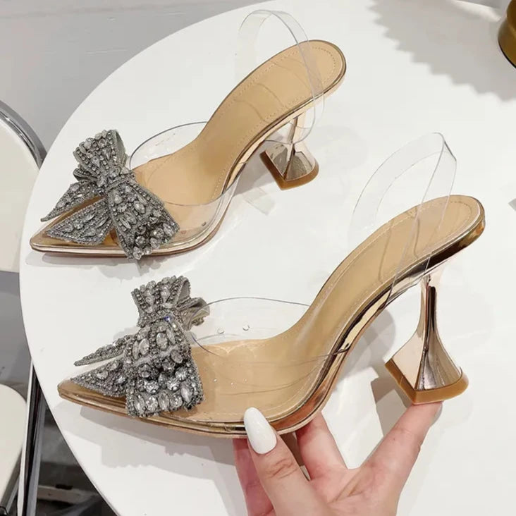 2024 Sexy High Heel Ankle Slingbacks