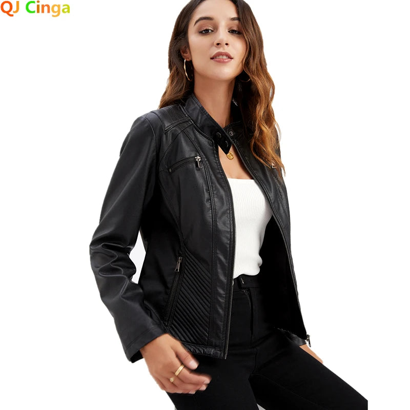 Leather Jacket Women 2024