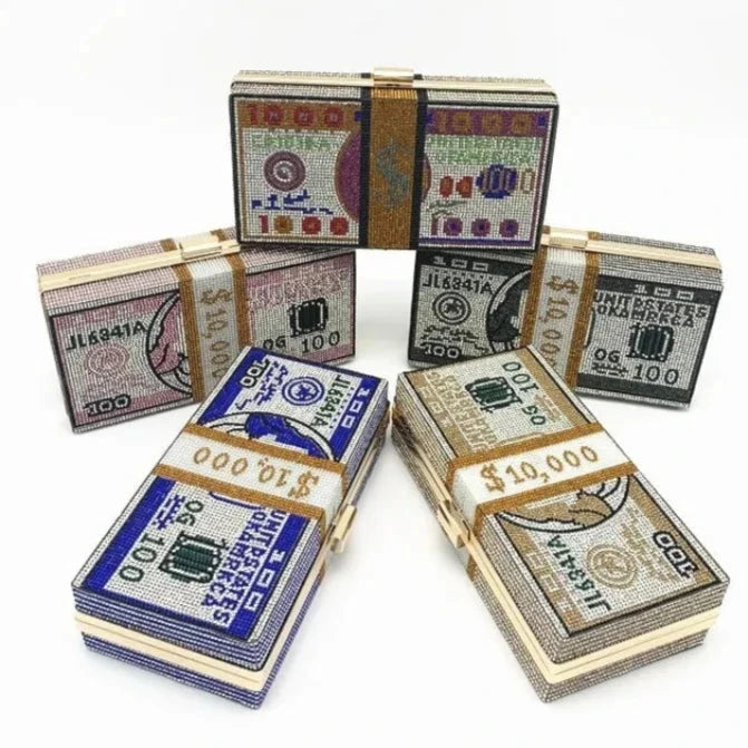 Bling Rhinestone Crystal Dollar