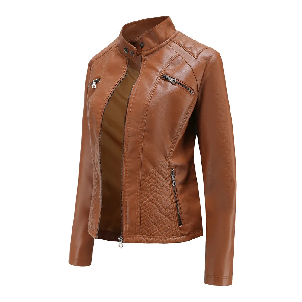 Leather Jacket Women 2024