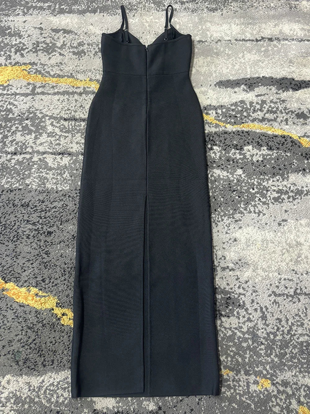 Luxury Diamond Spaghetti Strap Backless