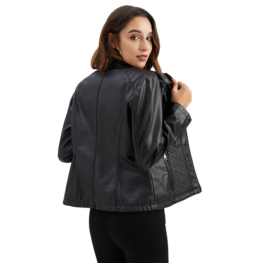 Leather Jacket Women 2024