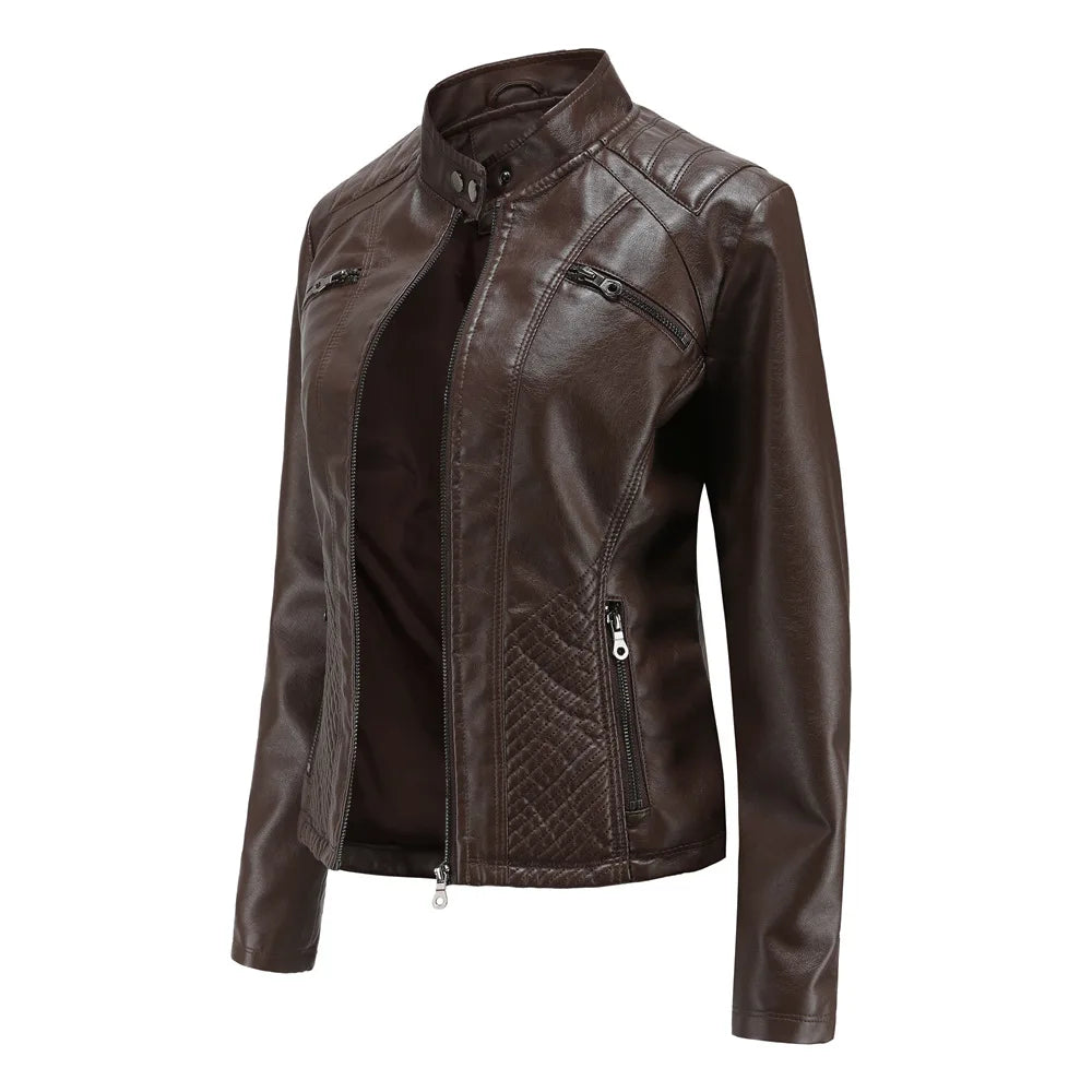 Leather Jacket Women 2024