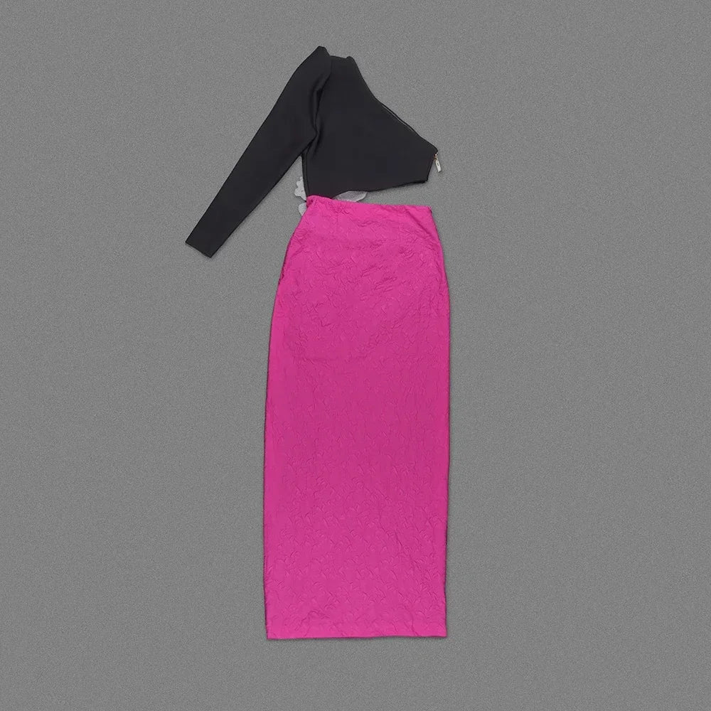 2024 Autumn Winter Sexy One Shoulder