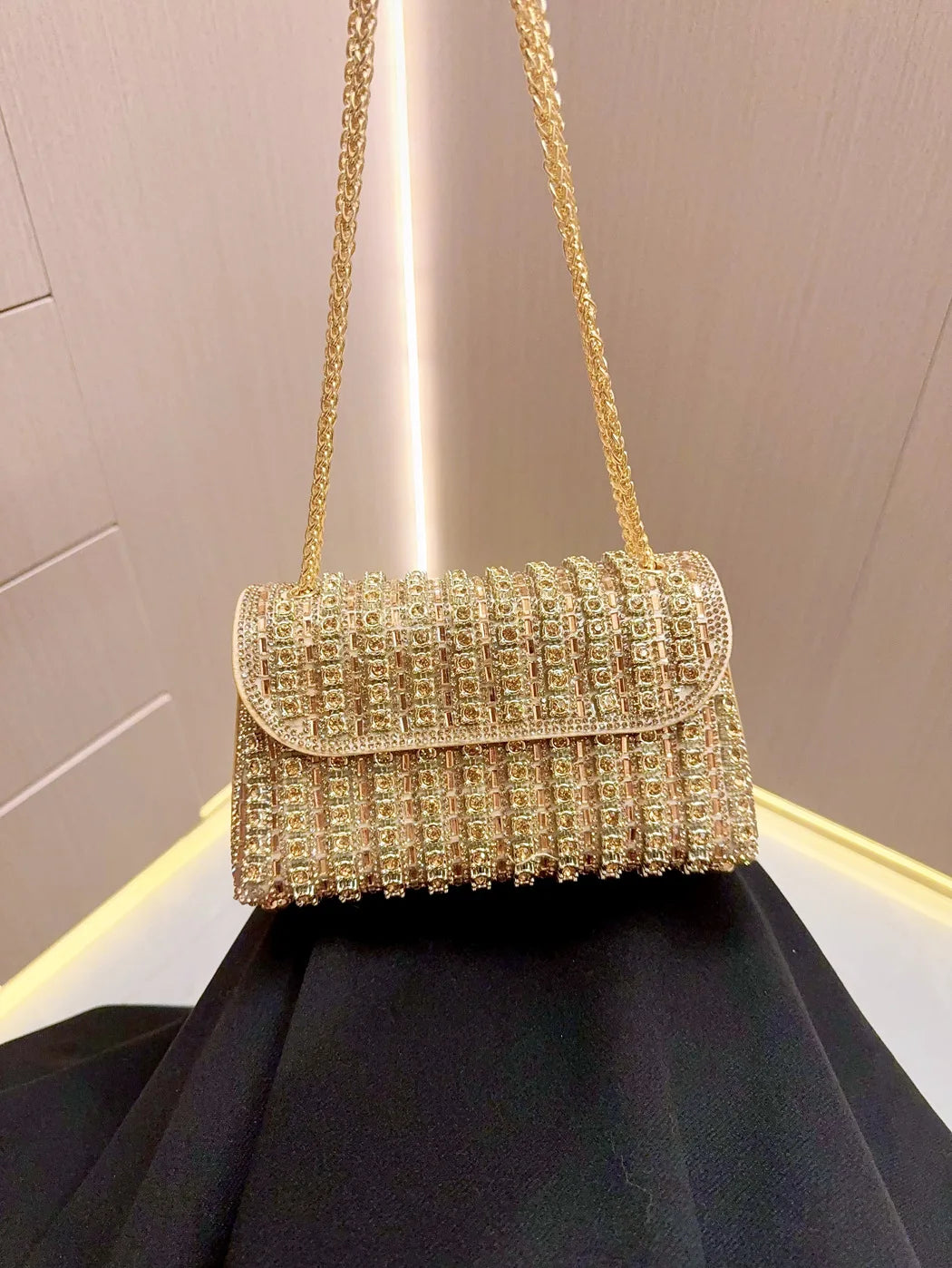 Rhinestone Clutch Bag Bling