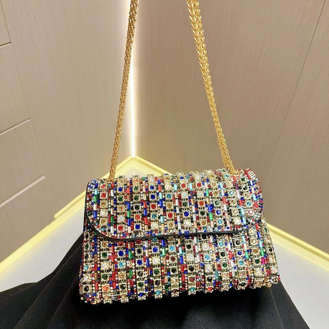 Rhinestone Clutch Bag Bling