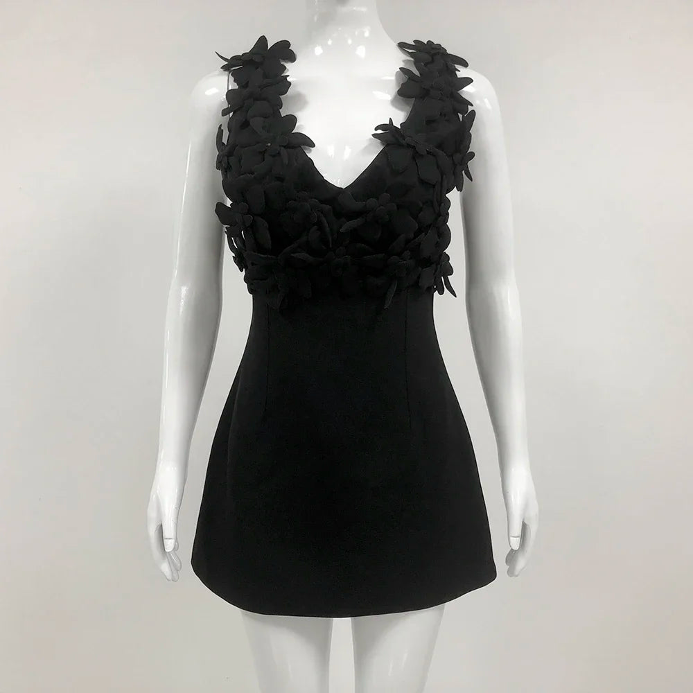 2024 High Quality Black Dress Luxury