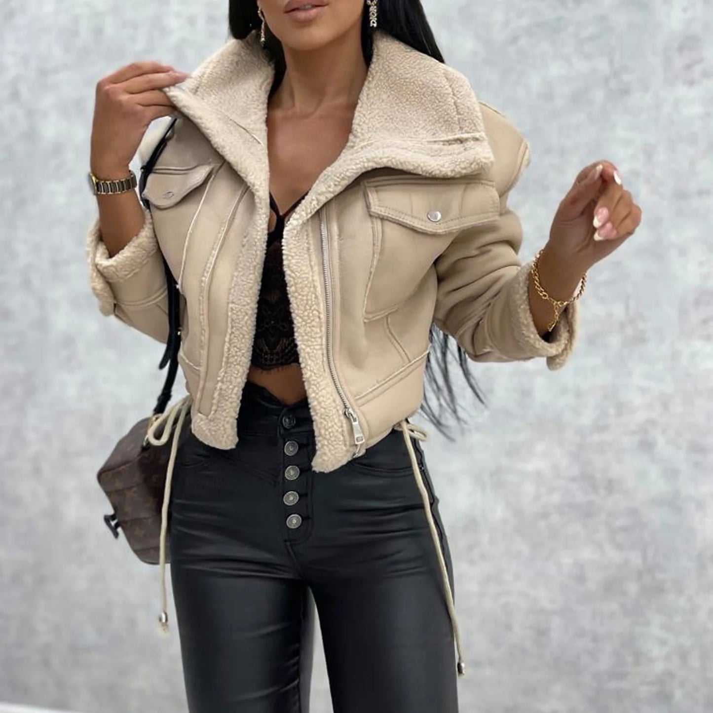 Suede Lamb Jacket
