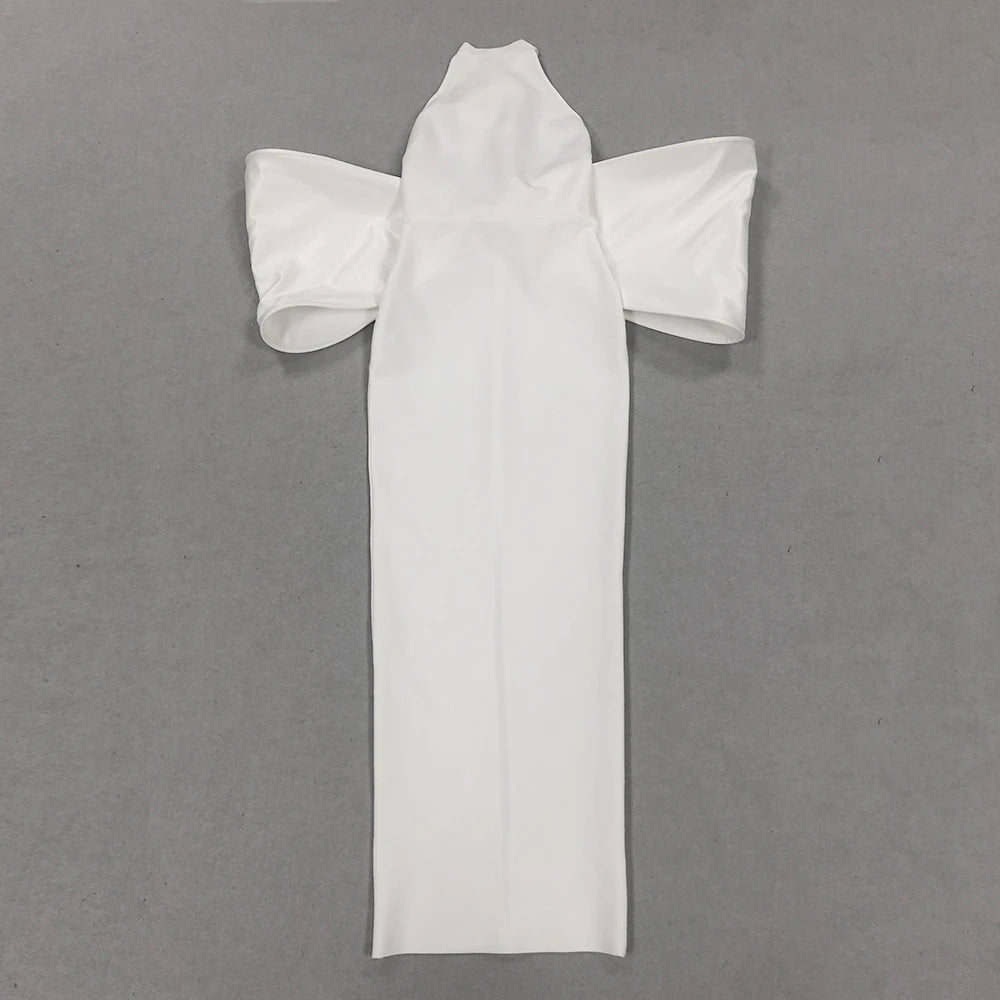 Bandage Halter White Back bow
