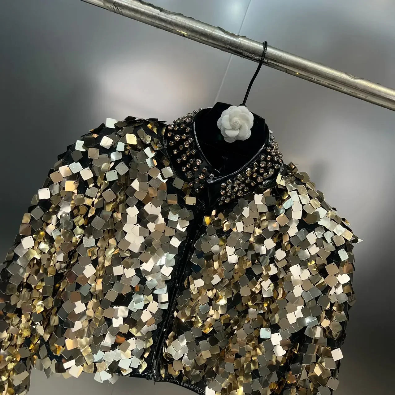 Spring Autumn Women Stand Collar