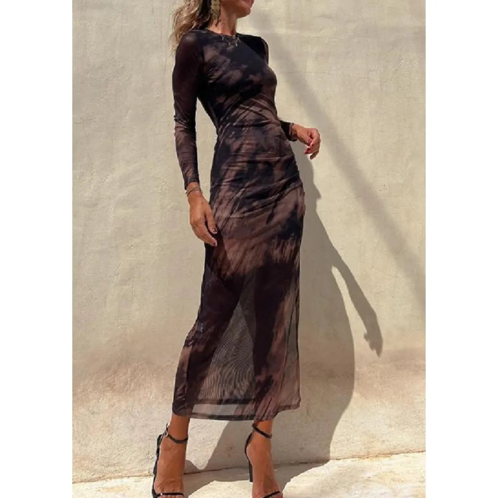 Casual O Neck Sexy Bodycon