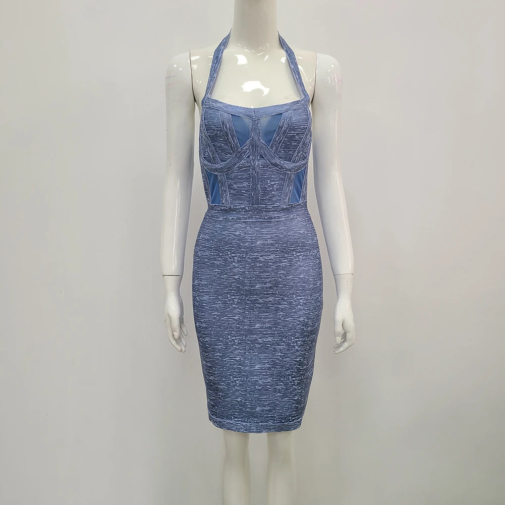 Bodycon Mini Bandage Dress Sleeveless