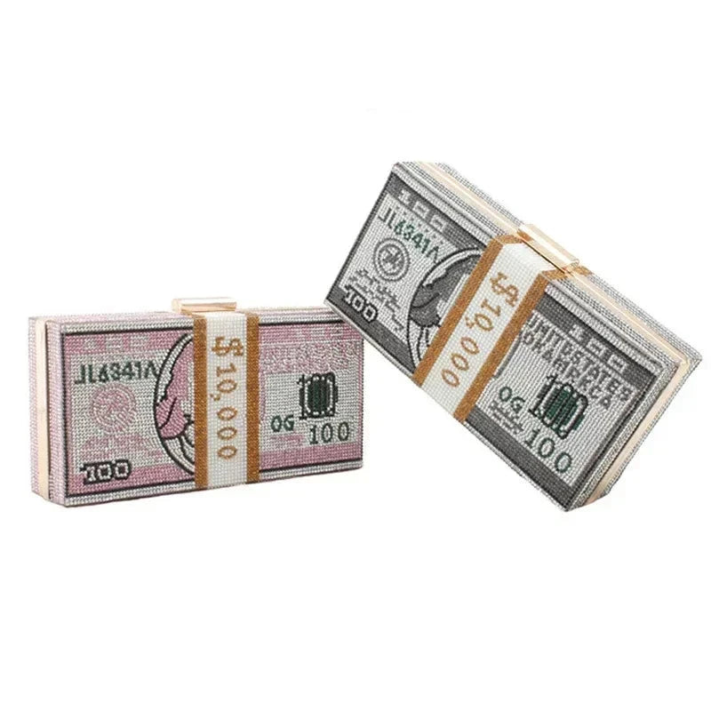 Bling Rhinestone Crystal Dollar