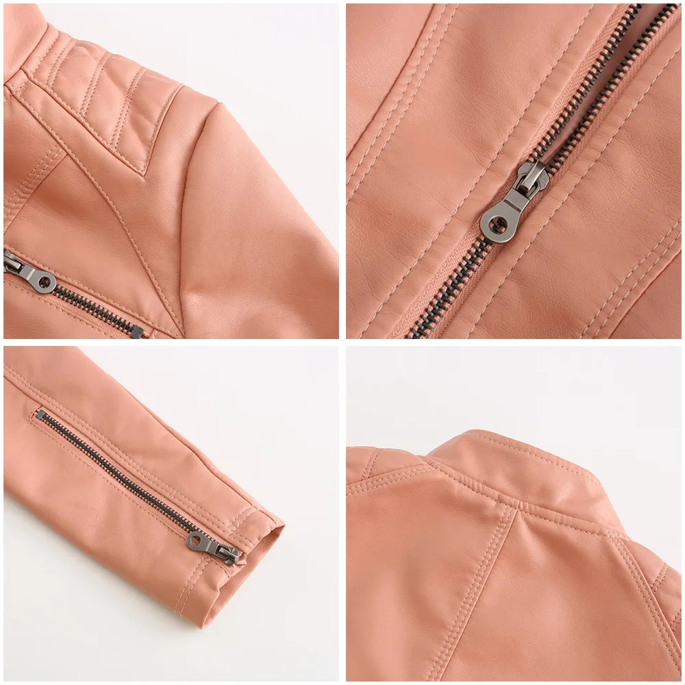 Leather Jacket Women 2024
