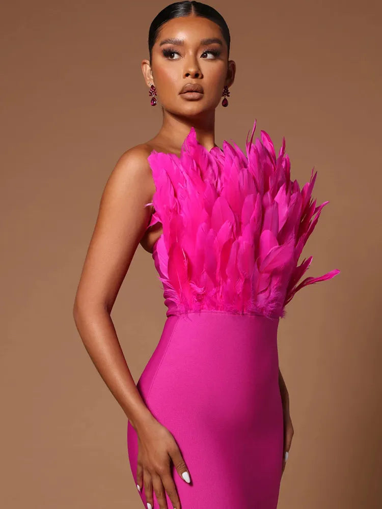 Sexy Strapless Backless Bodycon